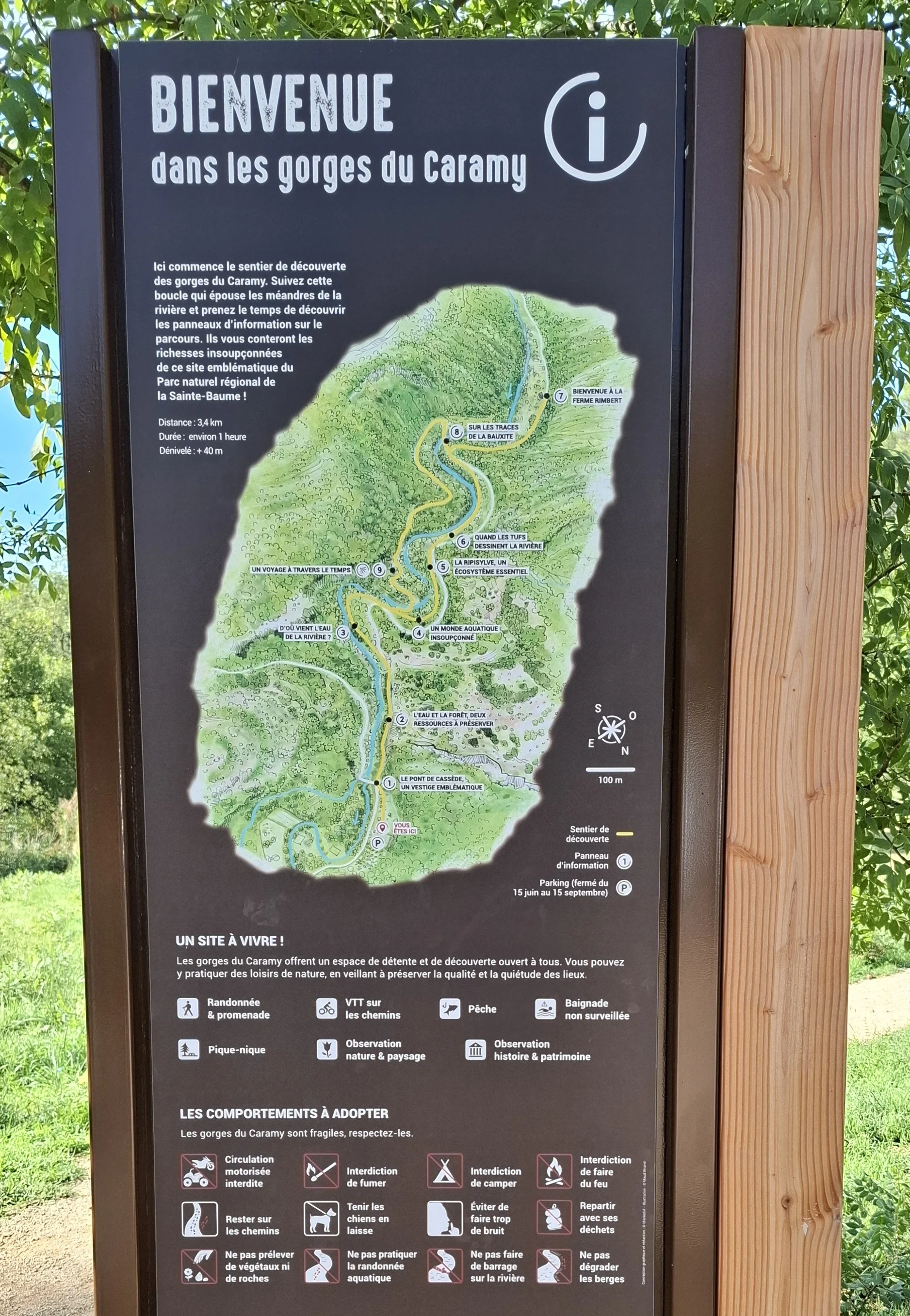 Les gorges du Caramy