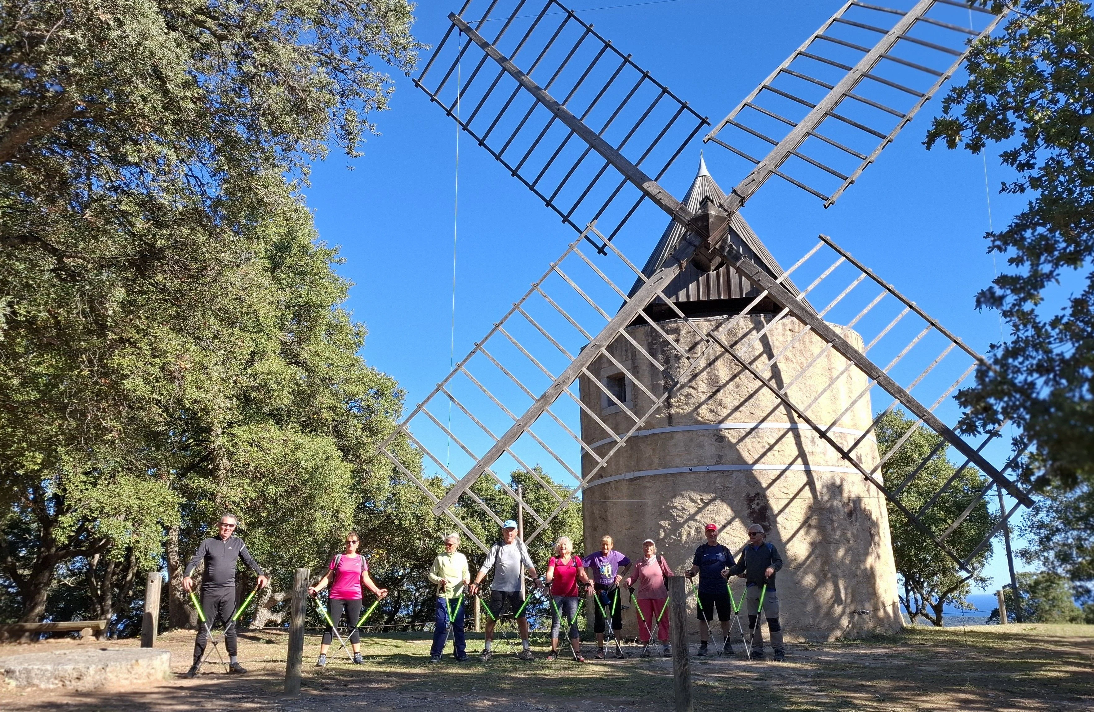 Séance avec bâtons dynamiques