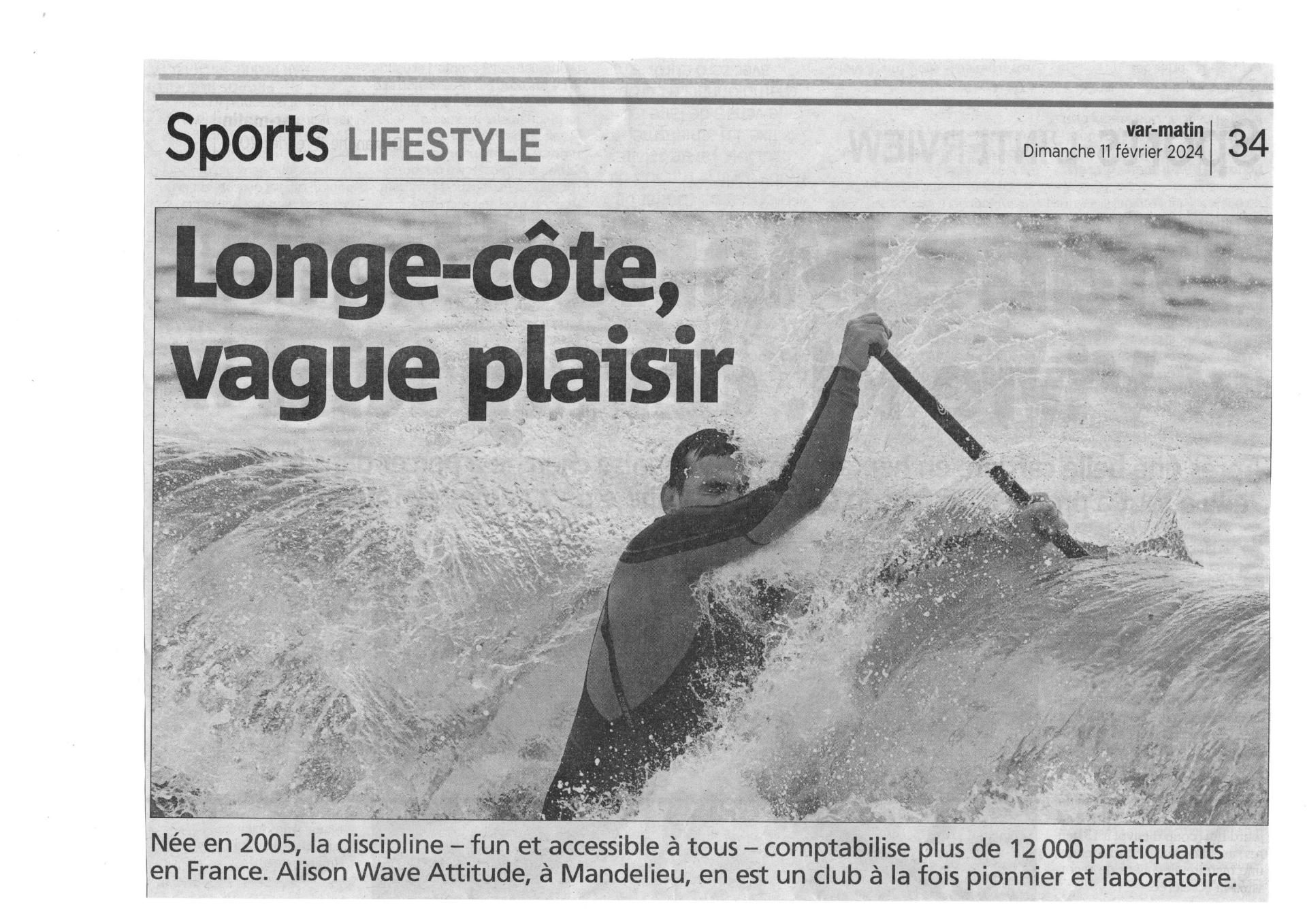 article de Var matin